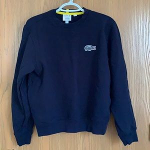 Lacoste sweater (navy blue)